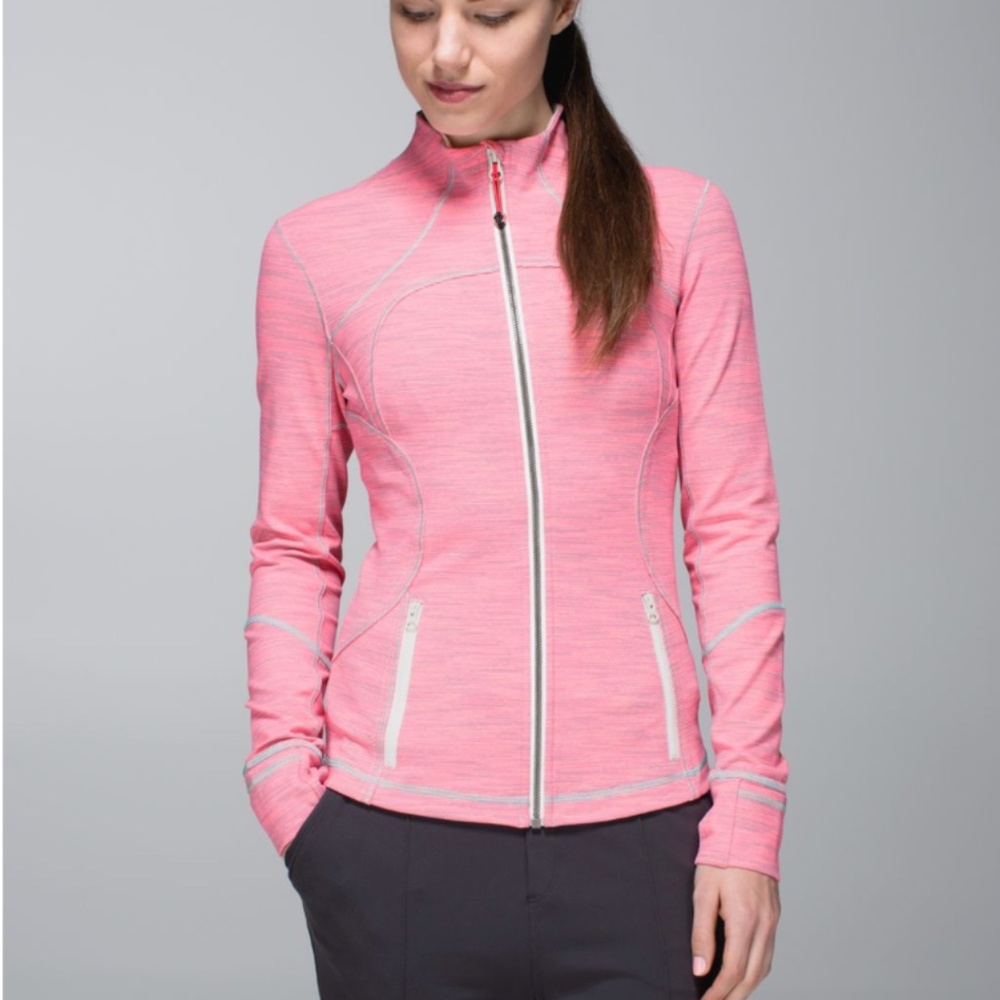 Lululemon Forme Jacket Coffins in Wee Are From Space Neon Pink Opal / Angel Wing